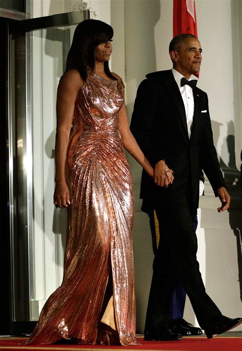 michelle obama versace gown|michelle obama atelier versace.